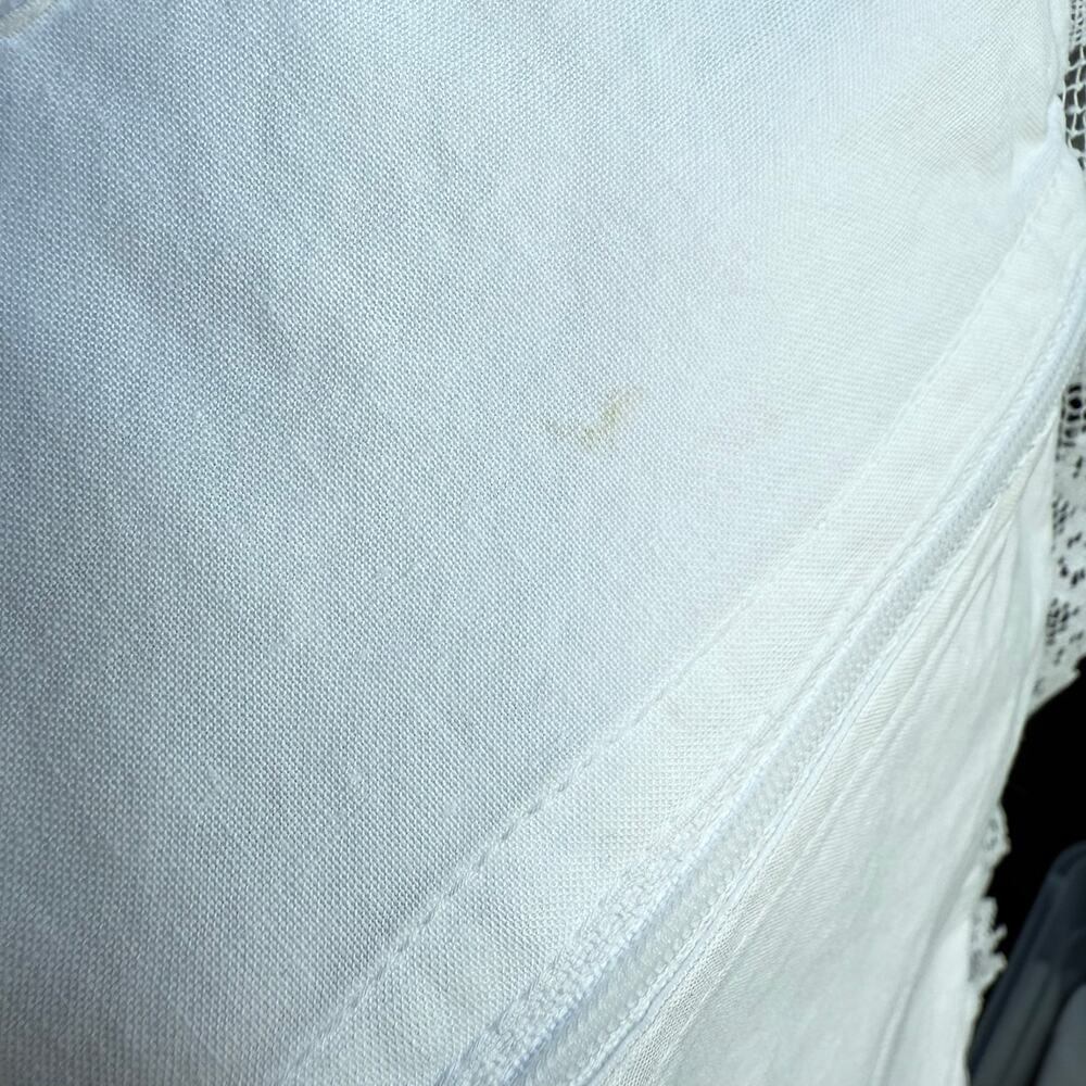 Elegant Cream Embroidered Lace Accent Pillow - Picture 12 of 12